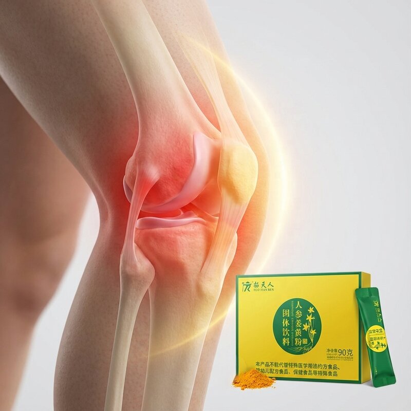 Ginseng Turmeric Powder - Manufacturer - 90% Purity Food Grade Instant Energy Drink Box