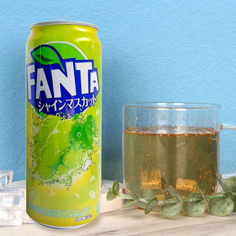 Soft Drink - Manufacturer - Japanese Cola Apple Orange Grape Fanda 500mL/250mL Carbonated