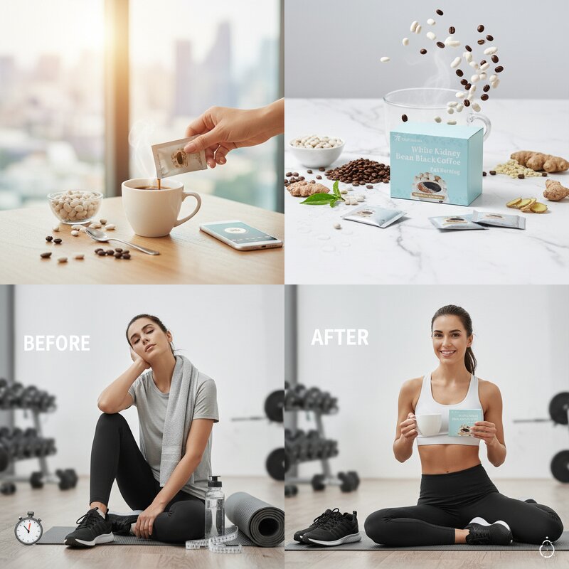 Black Coffee - Manufacturer - Premium Slimming Gluten-Free 14-Day Box Fat Burning