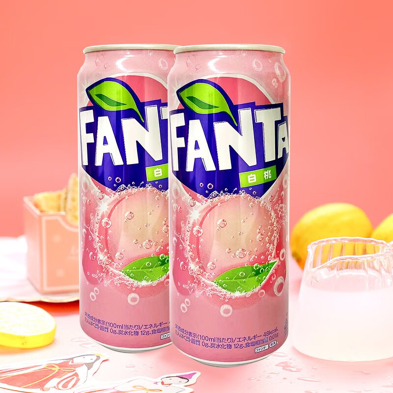 Soft Drink - Manufacturer - Japanese Cola Apple Orange Grape Fanda 500mL/250mL Carbonated