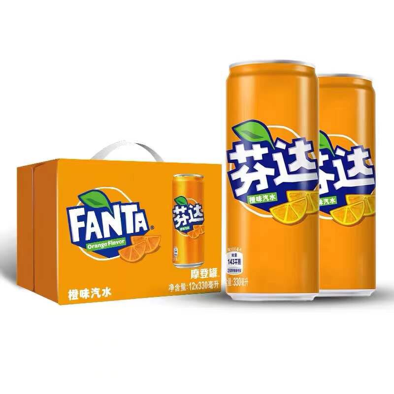 Soda Drink - Manufacturer - 330ml Fruit-Flavored Low-Fat Carbonated Canned Bottle Coke