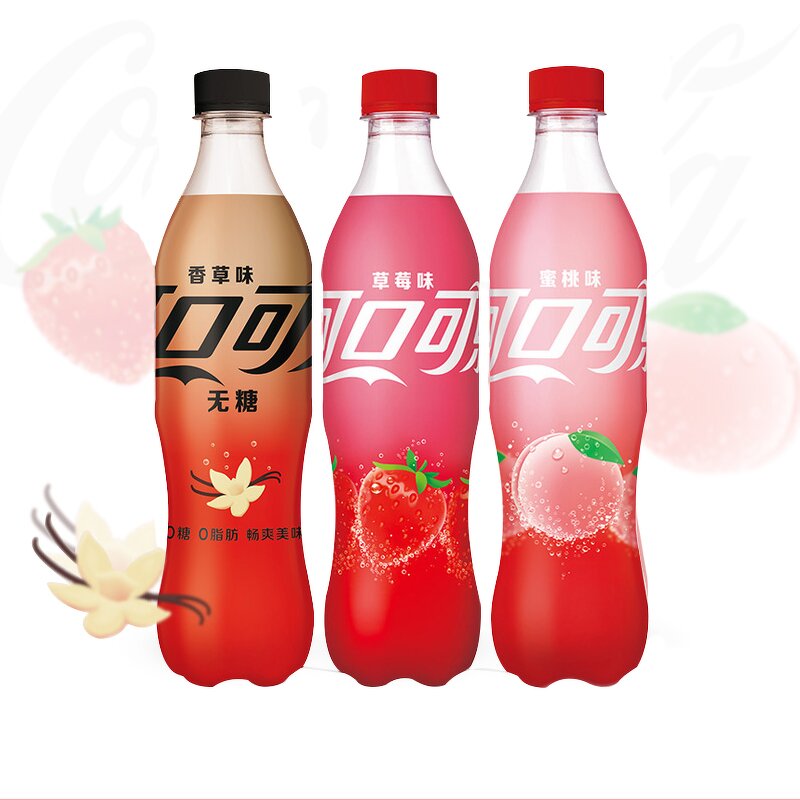 Soft Drink - Manufacturer - 500ml Peach Flavored Cola Fruity Soda Honey Exotic