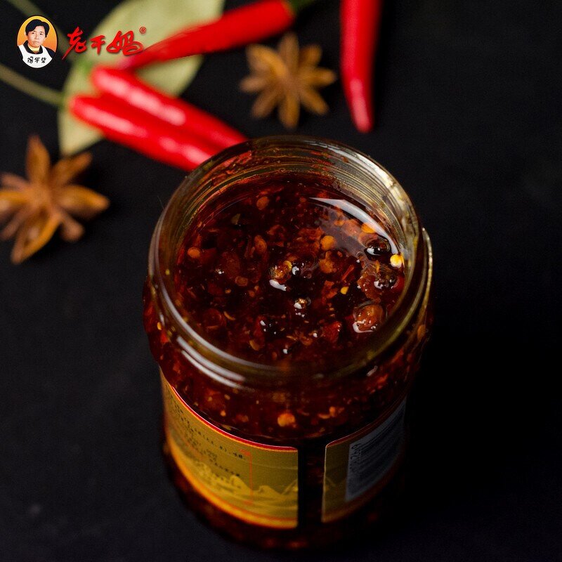 Chili Sauce - Manufacturer - Tao Huabi Lao Gan Ma 210g Black Bean Crispy Chili Oil