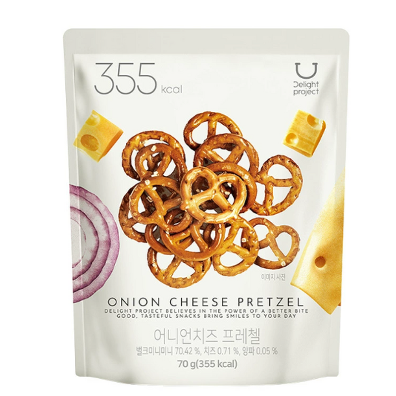 Snack - Manufacturer - Korean Olive Young Garlic Butter Honey Mustard Pretzel Biscuits