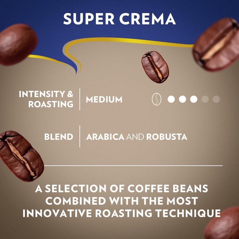 Coffee Beans - Manufacturer - 1kg 100% Arabica Super Crema Medium Espresso Custom Label