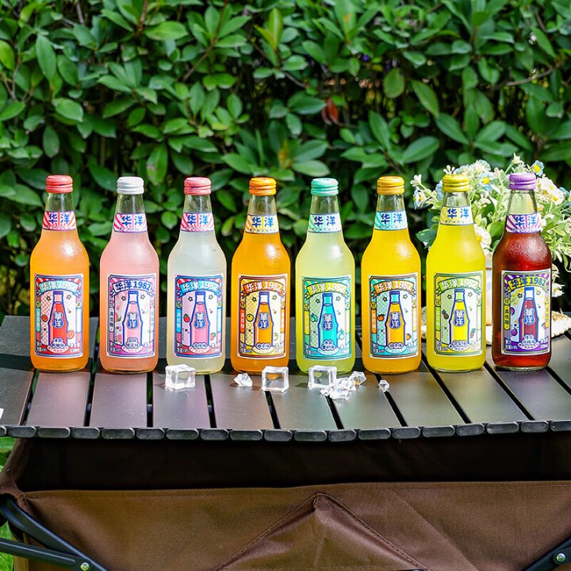 Soda Drink - Manufacturer - OEM/ODM 500ml*12 Orange Grape Watermelon Green Apple Bottle