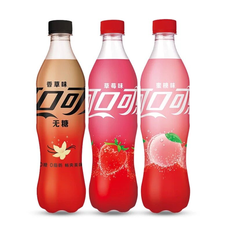 Soft Drink - Manufacturer - 500ml Peach Flavored Cola Fruity Soda Honey Exotic