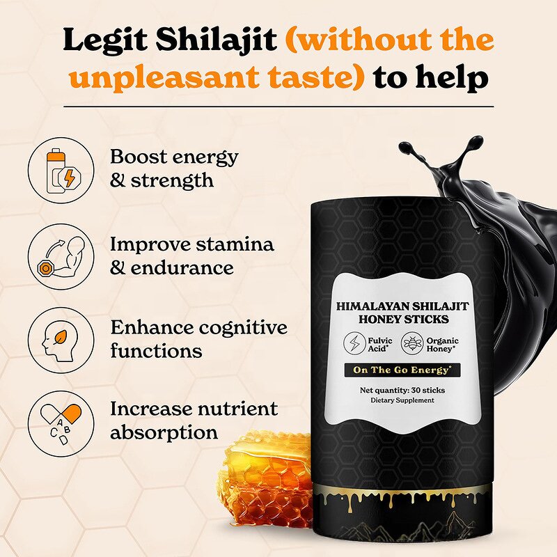 Shilajit Syrup - Manufacturer - Shahid Anwar Puro Original Organic Honey Sticks Wholesale