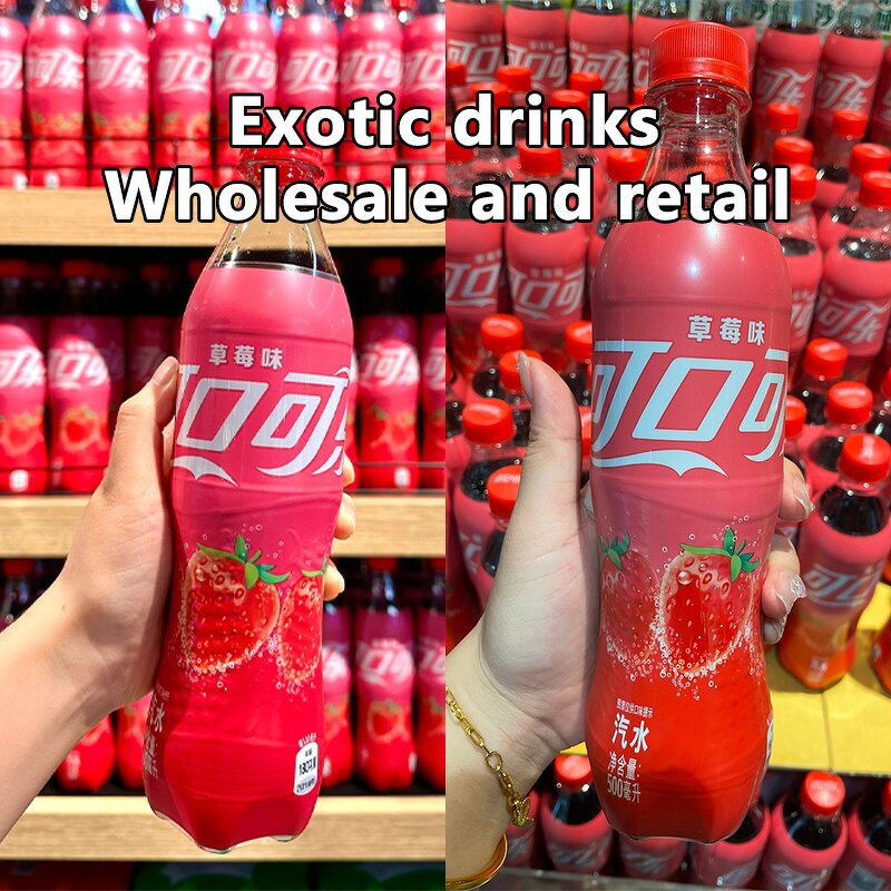 Soft Drink - Manufacturer - 500ml Peach Flavored Cola Fruity Soda Honey Exotic