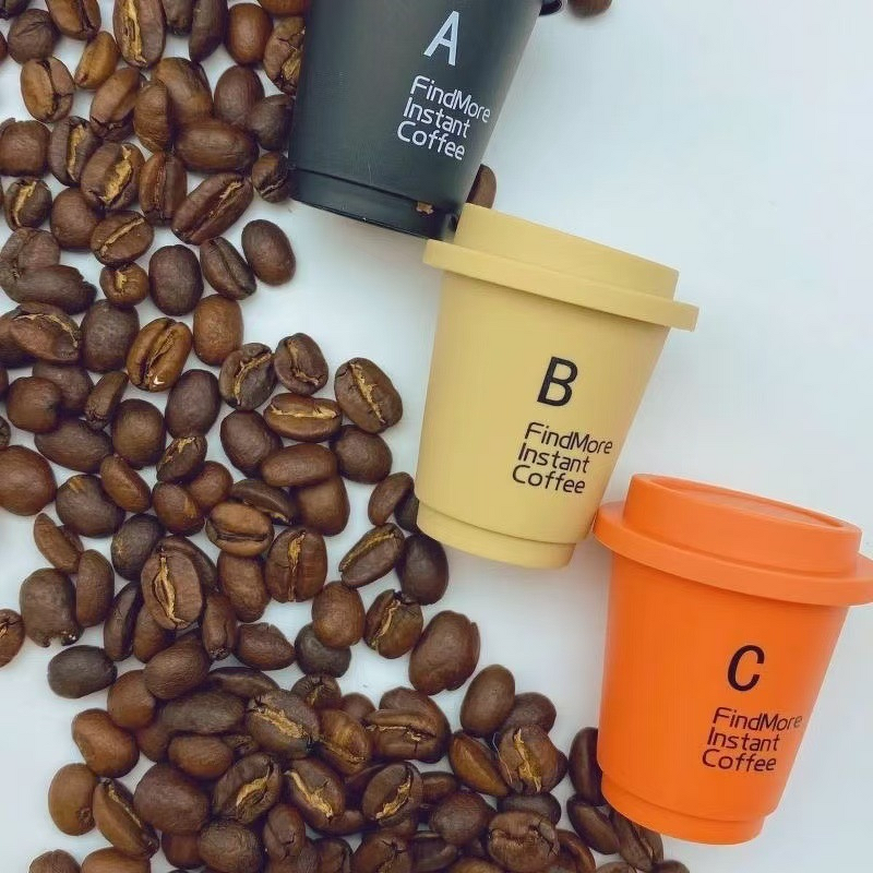 Black Coffee Powder - Manufacturer - Instant Cold Brew Sugar-Free Freeze-Dried Small Jar