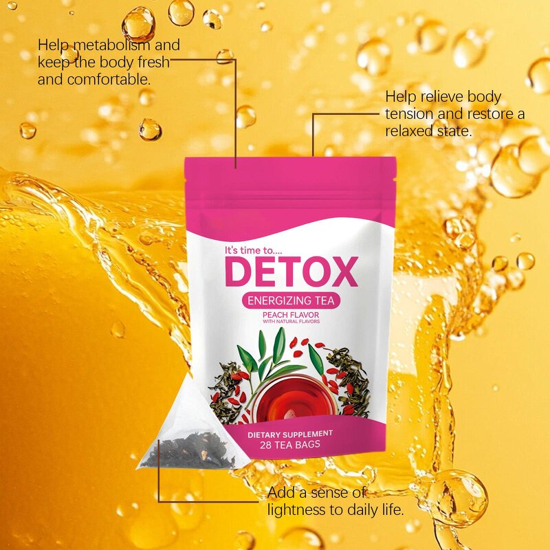 Herbal Tea - Manufacturer - Premium Detox Energizing 3g*28 Bagged Raw Processing Health