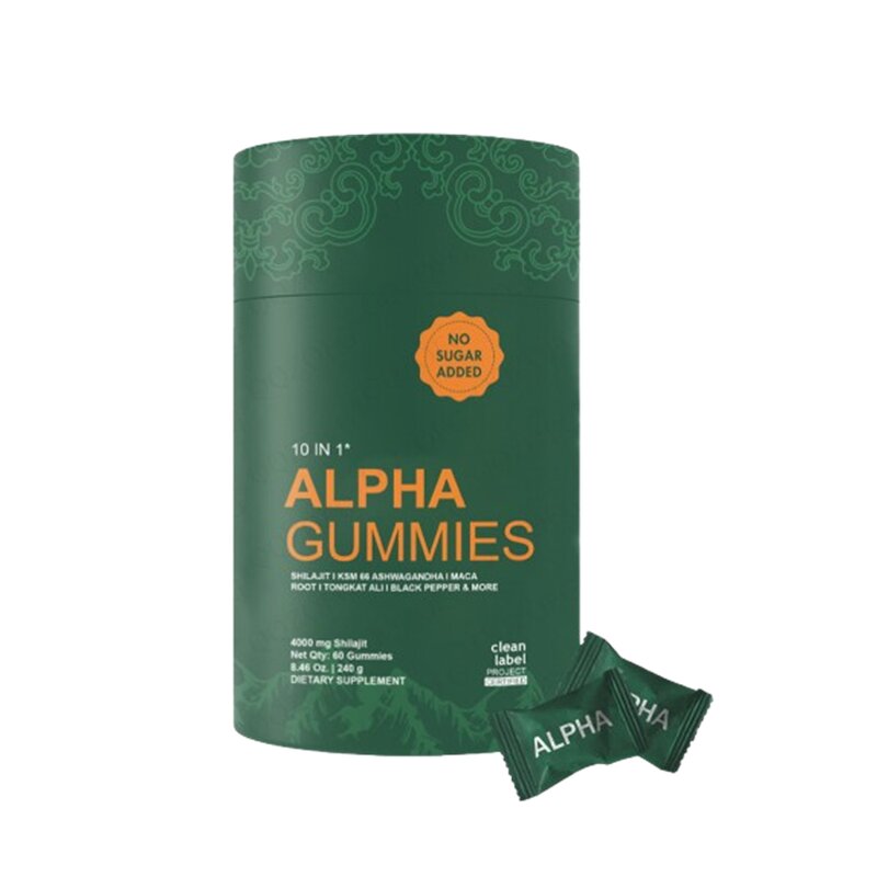 Alpha Gummies - Manufacturer - Private Label 10-in-1 Vegan Ashwagandha Energy Immune