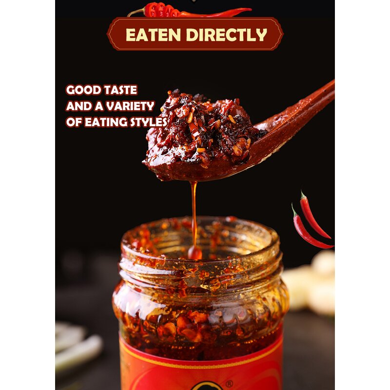 Chili Sauce - Manufacturer - Tao Huabi Lao Gan Ma 210g Black Bean Crispy Chili Oil