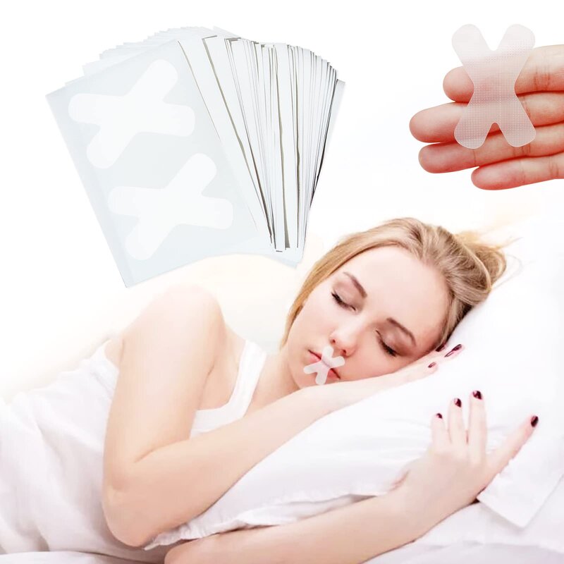 Sleep Strips Manufacturer - 2024 X-Shape Transparent for Snoring Relief