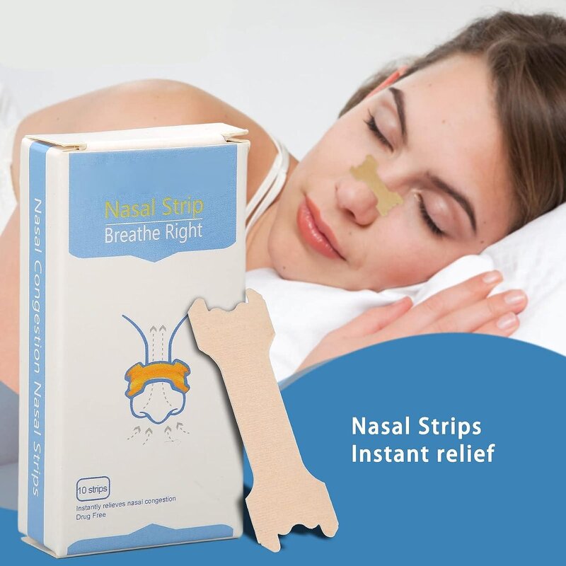Nasal Strips Manufacturer - Disposable Anti-Snoring Sleep Aid Nose Patch