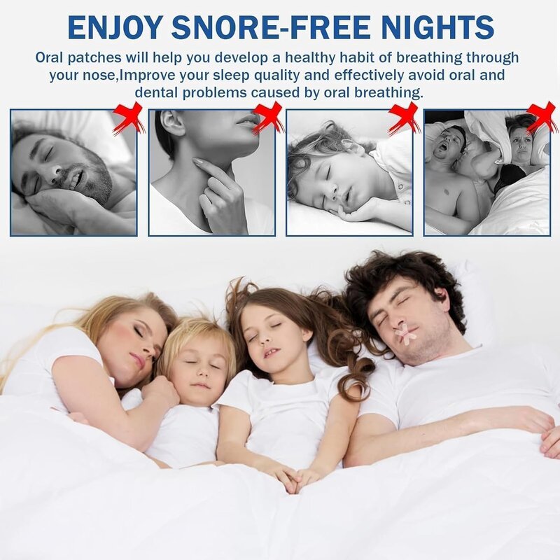 Mouth Tape Manufacturer - Breathable Black, Closed Mouth Breathing for Sleeping