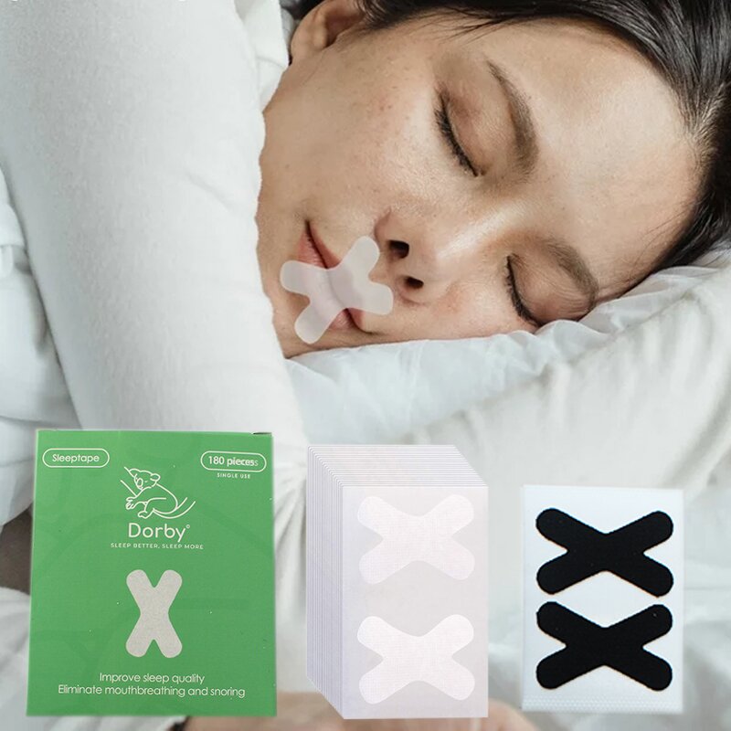 Mouth Tape Manufacturer - Breathable Black, Closed Mouth Breathing for Sleeping