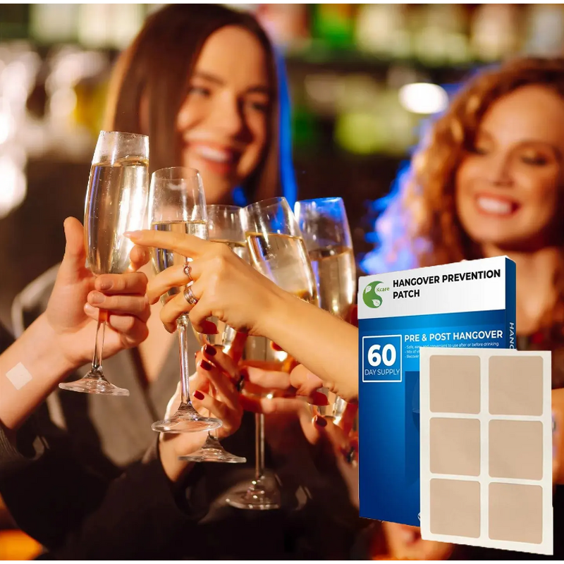 Hangover Defense Patch Manufacturer - CE Certification with Herbal Ingredients