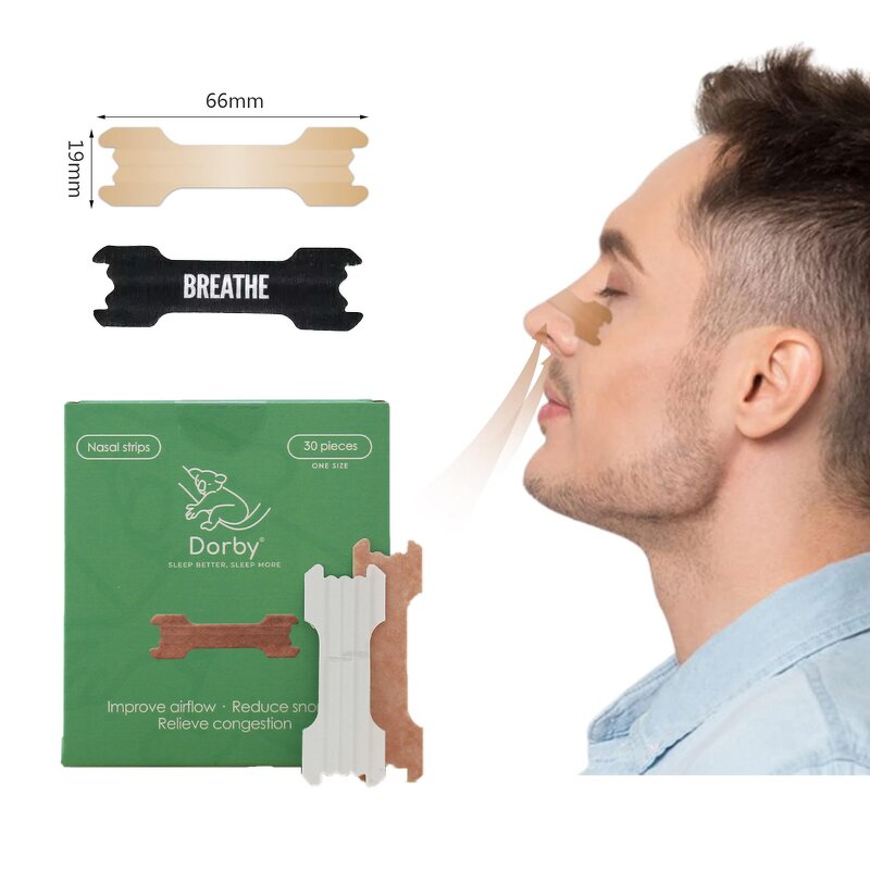 Nasal Strips Manufacturer - Breath Right OEM Private Logo Printing for Sleep