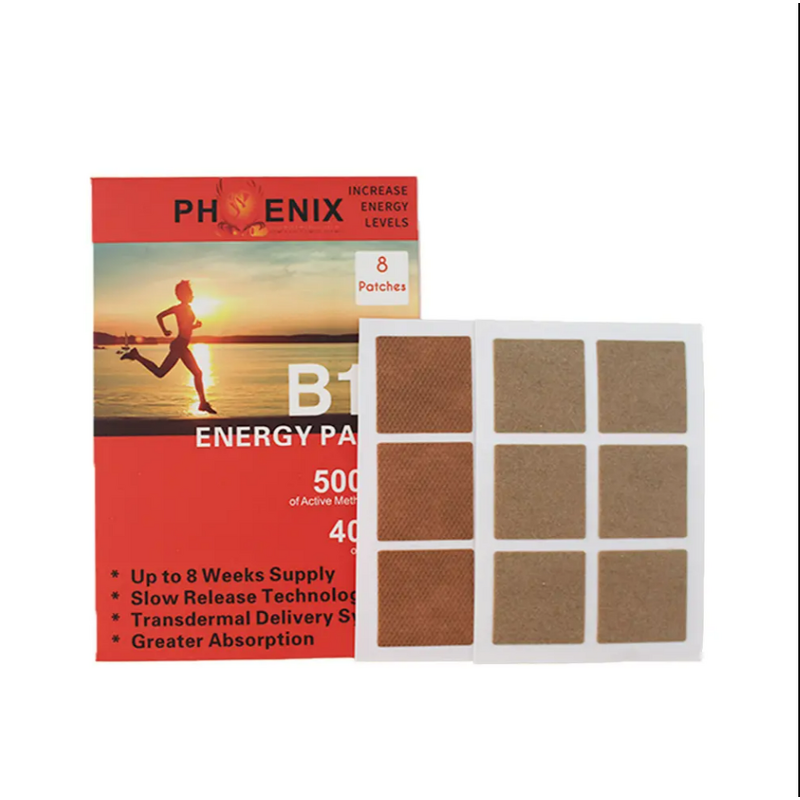 Transdermal Vitamin Patches Manufacturer - Private Label Self-Adhesive for Energy