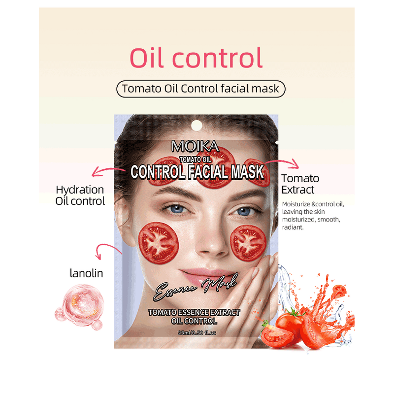Facial Mask Manufacturer - Private Label Tomato Hydration Oil Control Lanolin