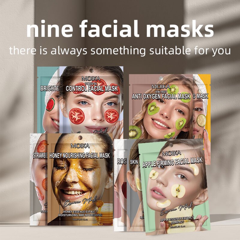 Facial Mask Manufacturer - Private Label Tomato Hydration Oil Control Lanolin