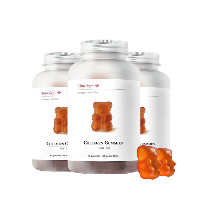 Collagen Gummies Manufacturer - Natural Flavor with Biotin Vitamin Supplement