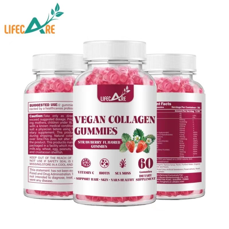 Collagen Gummies - Manufacturer - OEM Vegan Multivitamin Supplement Candy Gummy