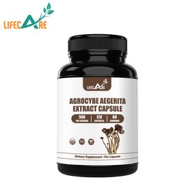 Agrocybe Capsule - Manufacturer - OEM Aegerita Extract Food Supplement Wholesale Price