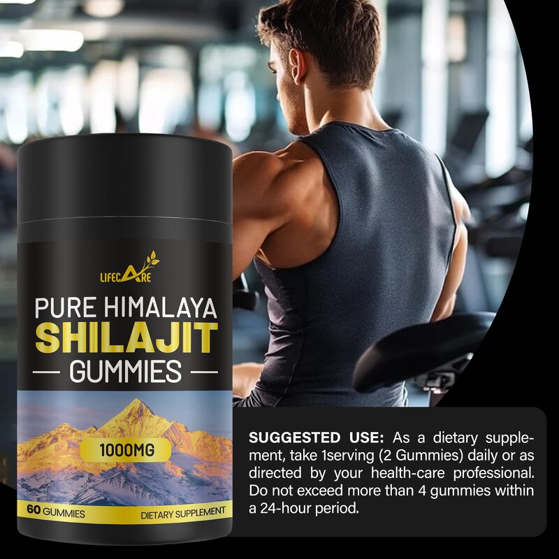 Shilajit Gummies - Manufacturer - OEM 1000mg Himalayan Extract Vitamin Supplement