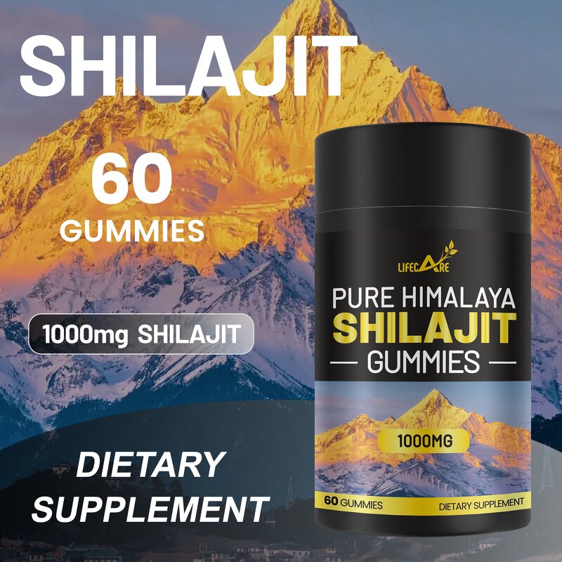 Shilajit Gummies - Manufacturer - Organic Ashwagandha Himalayan Energy Boost Herbal