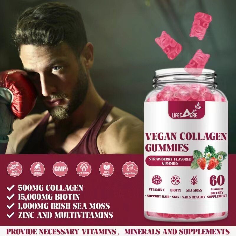 Collagen Gummies - Manufacturer - OEM Vegan Multivitamin Supplement Candy Gummy