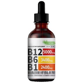 Vitamin B Complex Liquid Manufacturer - OEM Sublingual B12 for Energy & Brain Support