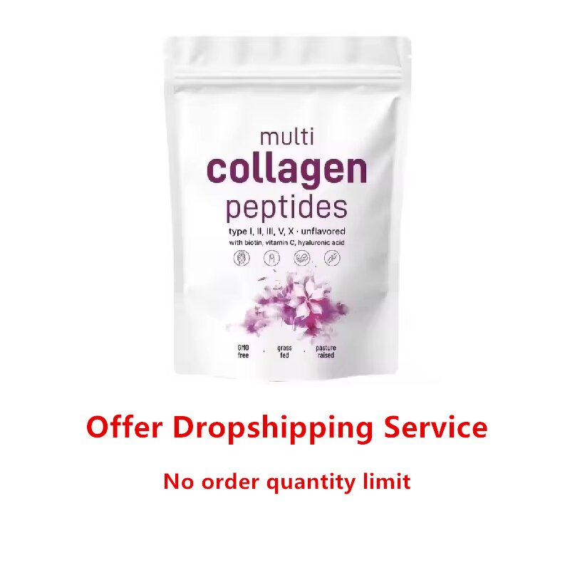 Collagen Peptides Powder Manufacturer - OEM Hydrolyzed with Vitamin C, Non-GMO for Skin