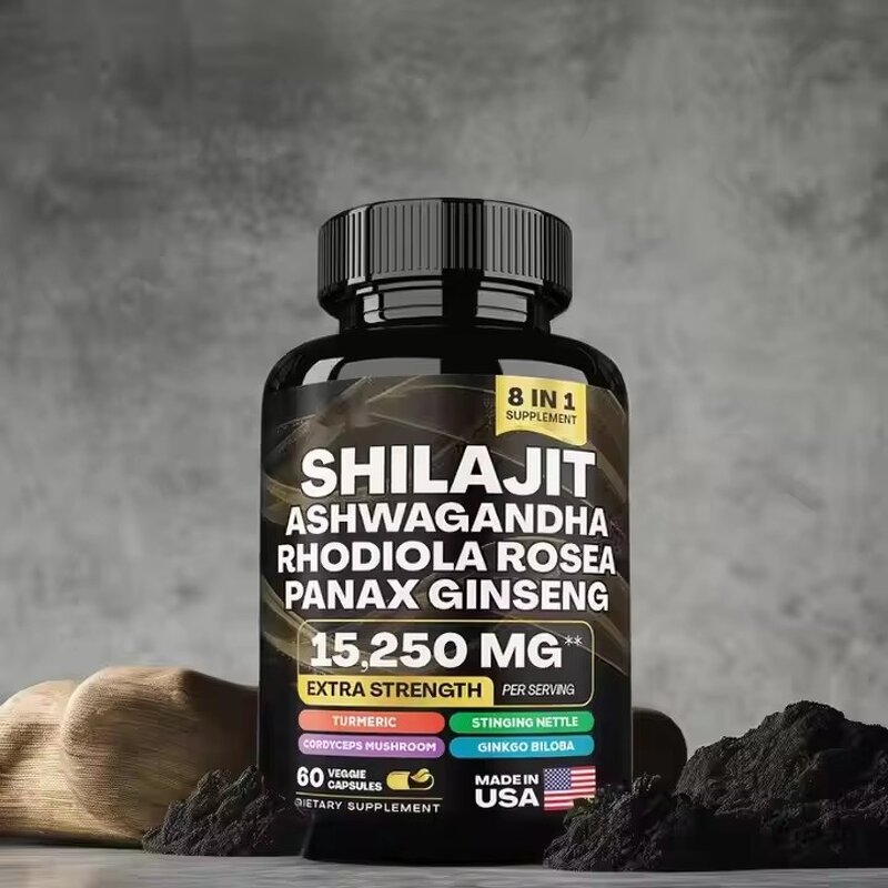 Supplement Capsules Manufacturer - Dropshipping OEM 8-in-1 15250mg, 60 Count