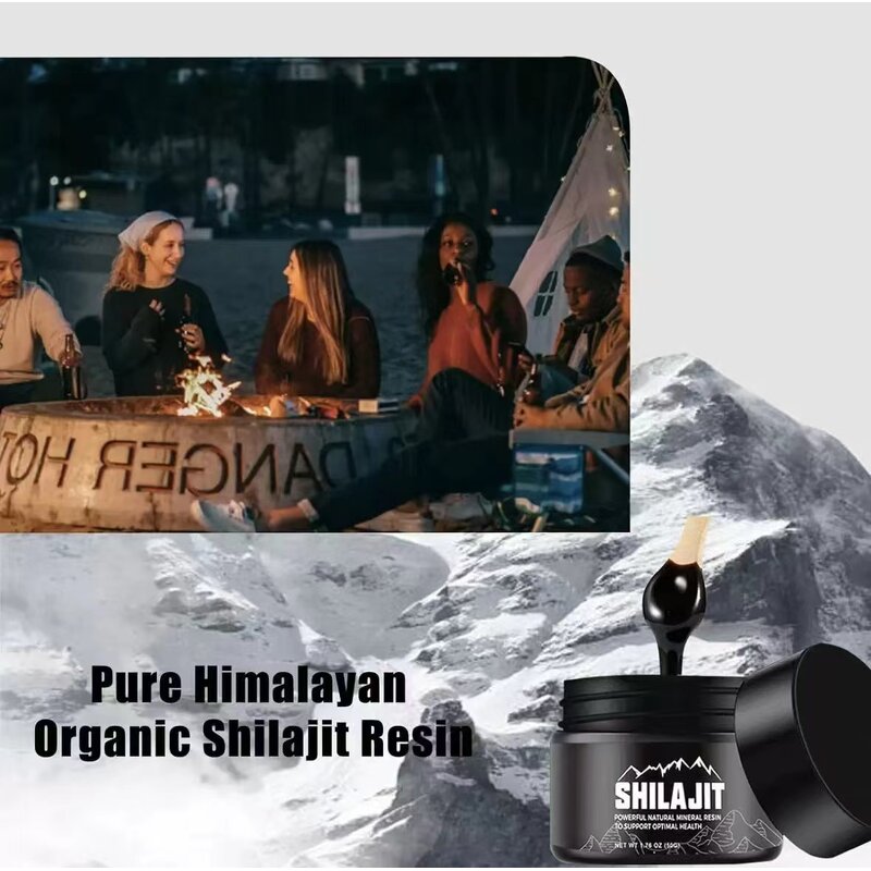 Shilajit Resin Supplement Manufacturer - OEM Organic with 85+ Trace Minerals for Adults