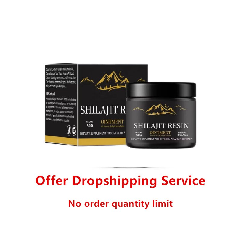 Shilajit Resin Manufacturer - OEM Pure Organic Xilaizhi for Adults, Dropshipping
