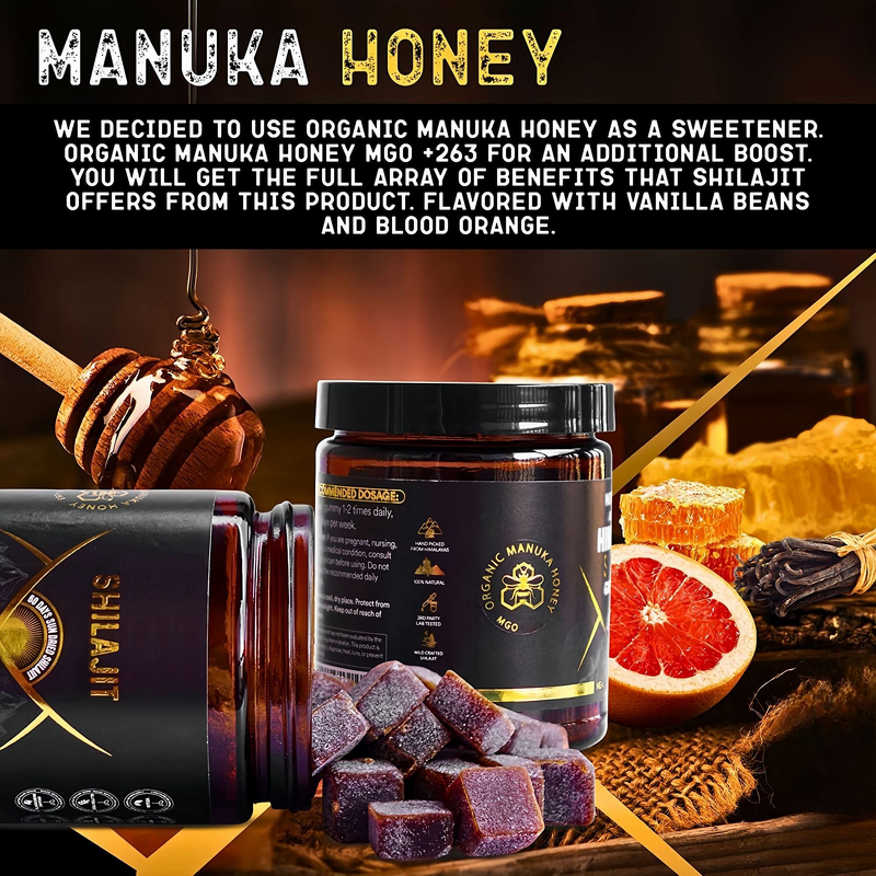 Shilajit Gummies Manufacturer - OEM Organic for Immune & Bone Density, Adult-Friendly