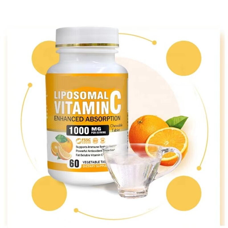 Vitamin C Chewable - Manufacturer - Skin Whitening Detox Anti-Aging Non-Pregnant