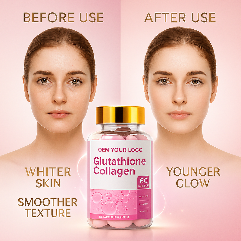 Glutathione Capsules - Manufacturer - OEM 5000mg Skin Brightening Anti-Aging
