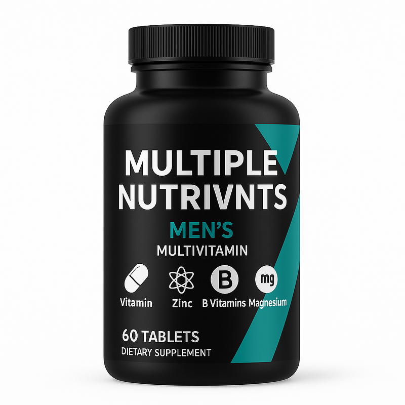 Multivitamin Tablets - Manufacturer - 60ct Men's Zinc B Vitamins Magnesium
