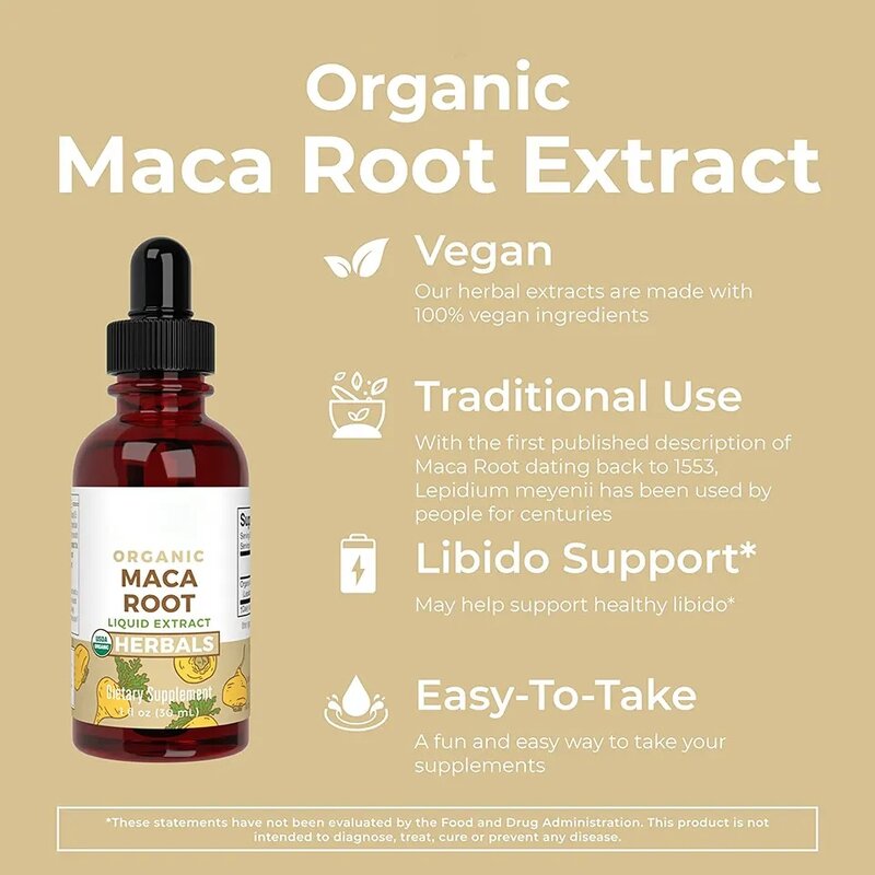 Maca Drops - Manufacturer - OEM/ODM/OBM Vegan Butt Hips Enlargement 30ml