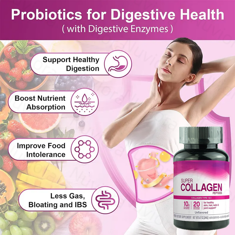 Marine Collagen Tablets - Manufacturer - OEM Organic Skin Whitening Vitamin C