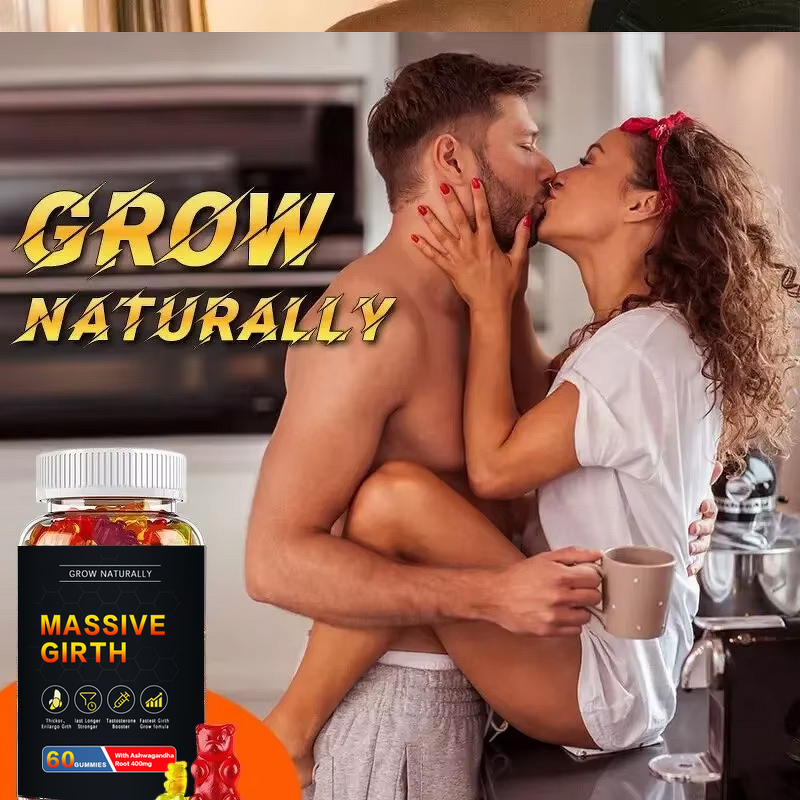 Male Enhancement Gummies - Manufacturer - OEM Ashwagandha 3-Inch Growth 60ct
