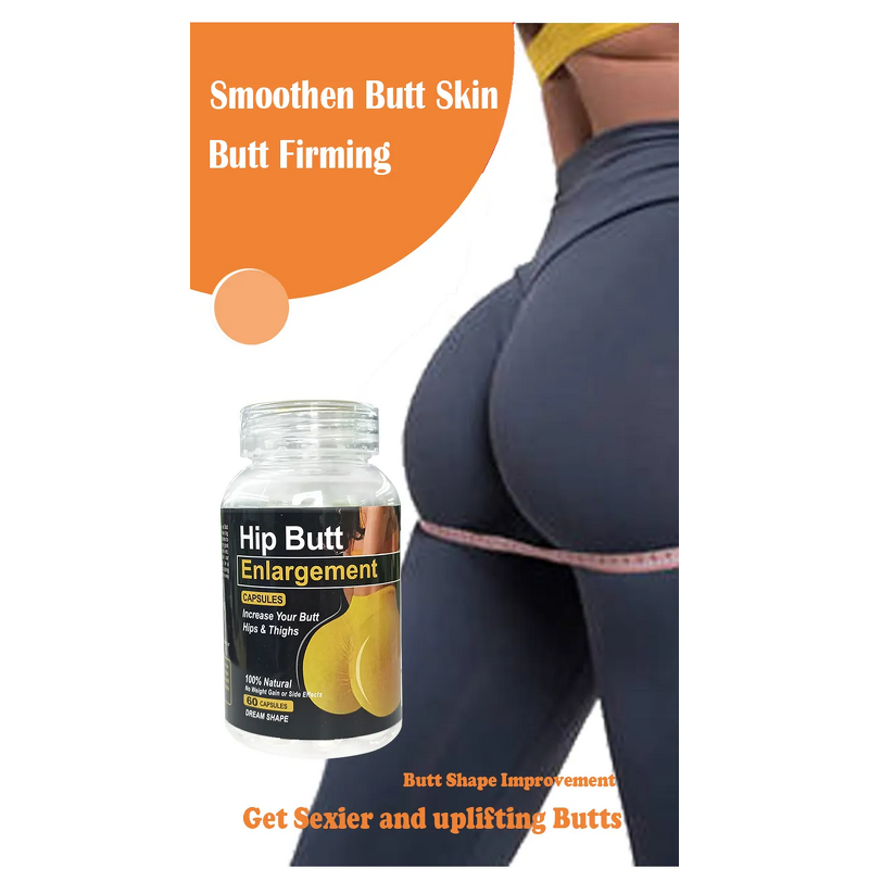 Glute Growth Capsules - Manufacturer - Hips Butt Enhancement Softgel Non-Pregnant
