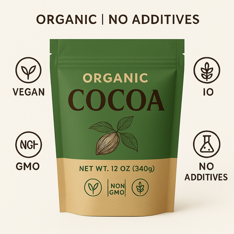 Cocoa Powder - Manufacturer - 500G Herbal White Dark Milk Flavor Immune Support