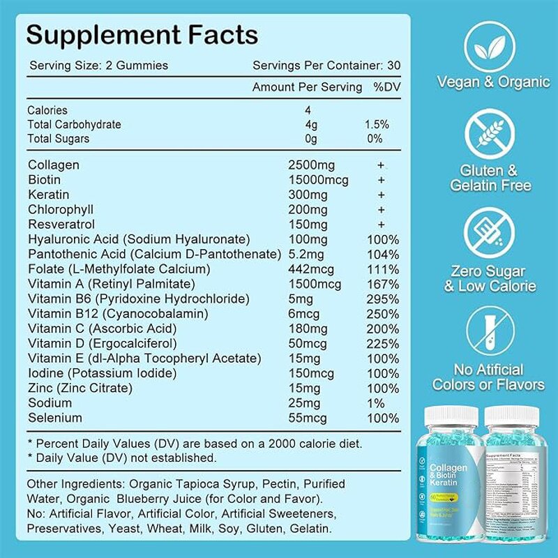 Collagen Gummies - Manufacturer - OEM Private Label Skin Hair Nails Anti-Aging