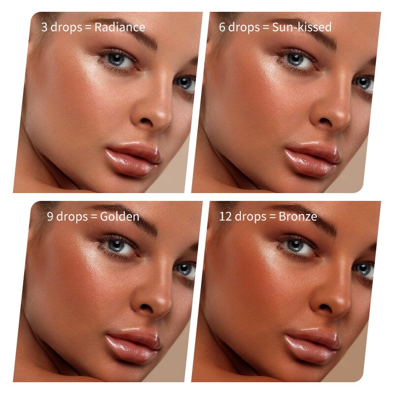 Tanning Serum - Manufacturer - Private Label Organic Bronzer Men Sunbed Self-Sunless