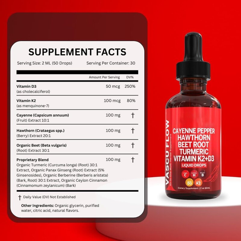 Vitamin Liquid Drops - Manufacturer - OEM D3 K2 Beet Root Turmeric Adults