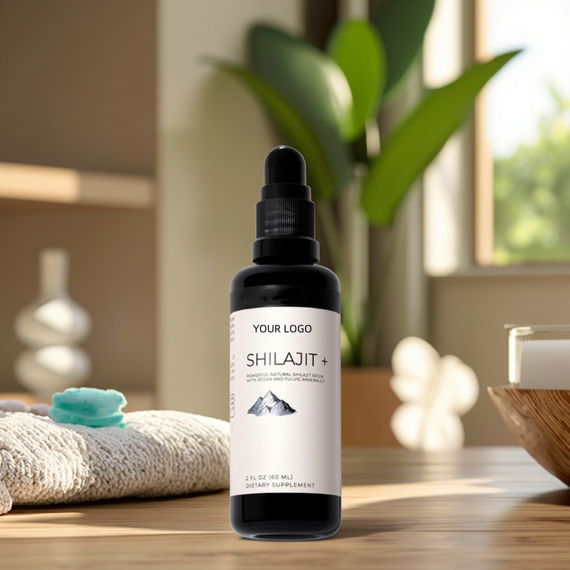 Shilajit Drops Lotion - Manufacturer - OEM Private Label Immunity Odor Control